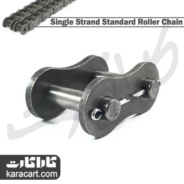 قفل زنجیر استیل صنعتی دو ردیفه (دوبل) شماره 160