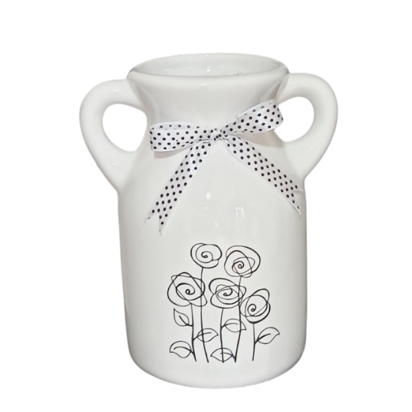 گلدان دکوری مدل flower