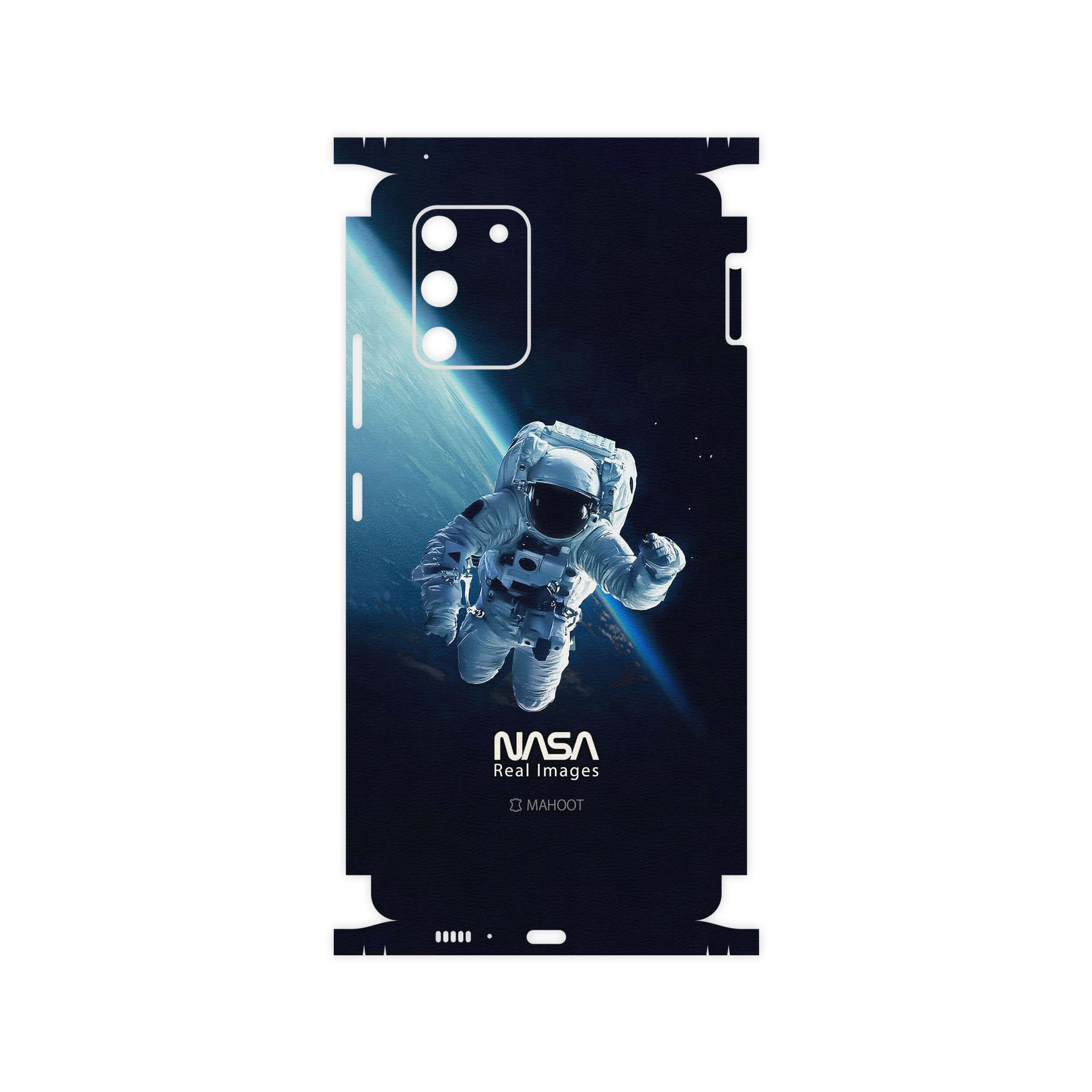 برچسب پوششی ماهوت مدل NASA-Astronaut-FullSkin مناسب برای گوشی موبایل سامسونگ Galaxy S10 Lite
