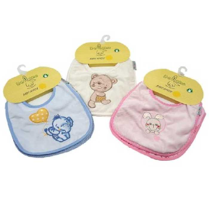 پیشبند 2 عددی نوزاد مخملی دولانو Dolano