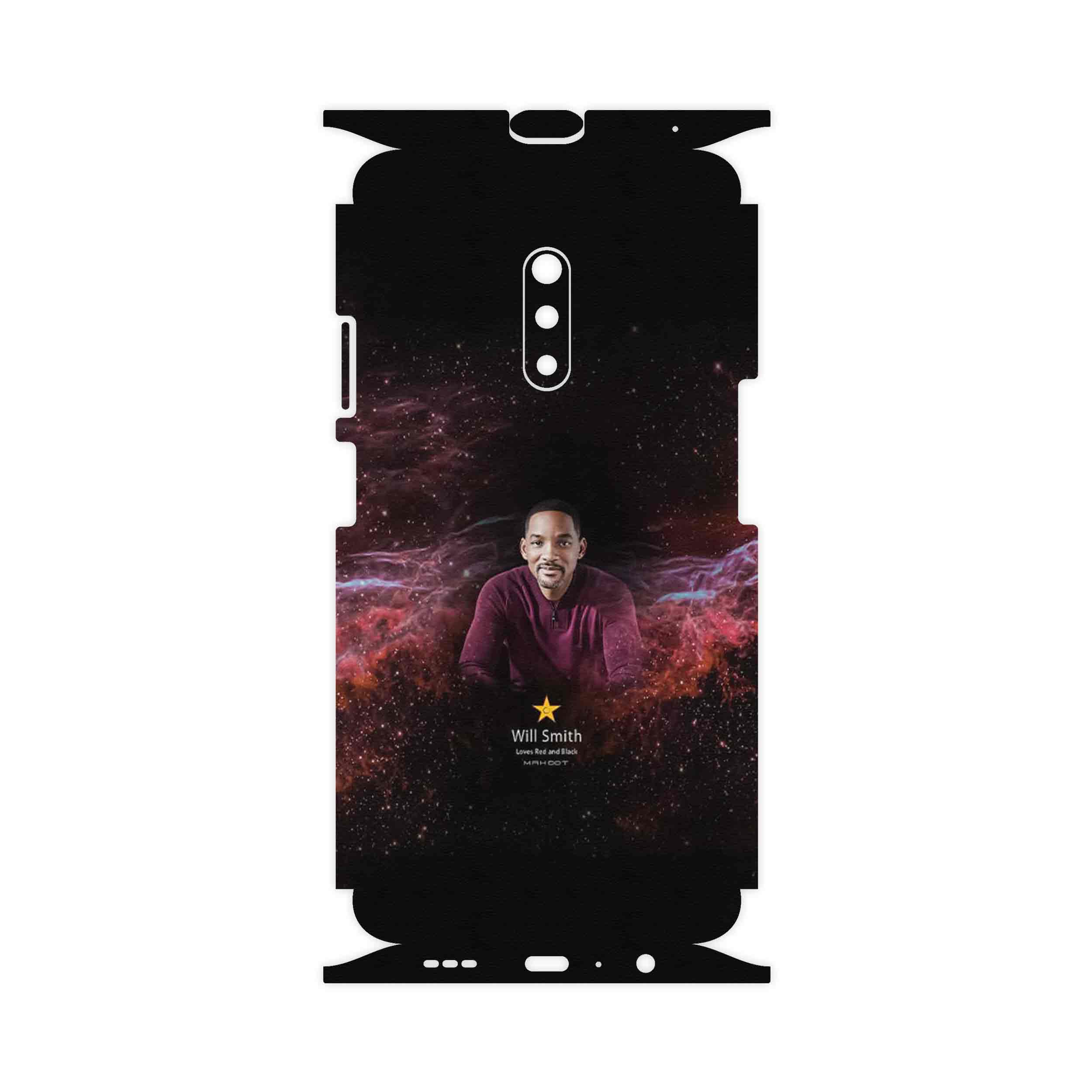 برچسب پوششی ماهوت مدل Will Smith-FullSkin مناسب برای گوشی موبایل اپو Realme X