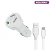 شارژر فندکی کلومن مدل KC - C110 به همراه کابل تبدیل MICROUSB