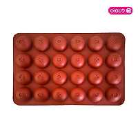 قالب سیلیکونی نیمکره 8 سانتی 60*40