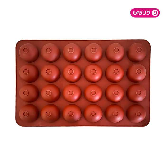 قالب سیلیکونی نیمکره 8 سانتی 60*40