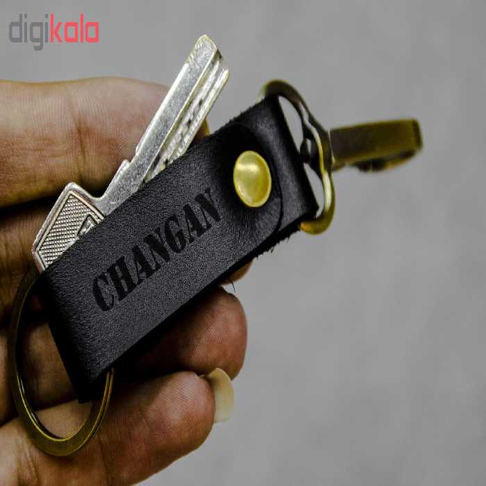 جاسوئیچی خودرو چرمینه اسپرت طرح چانگان کد 36JKS