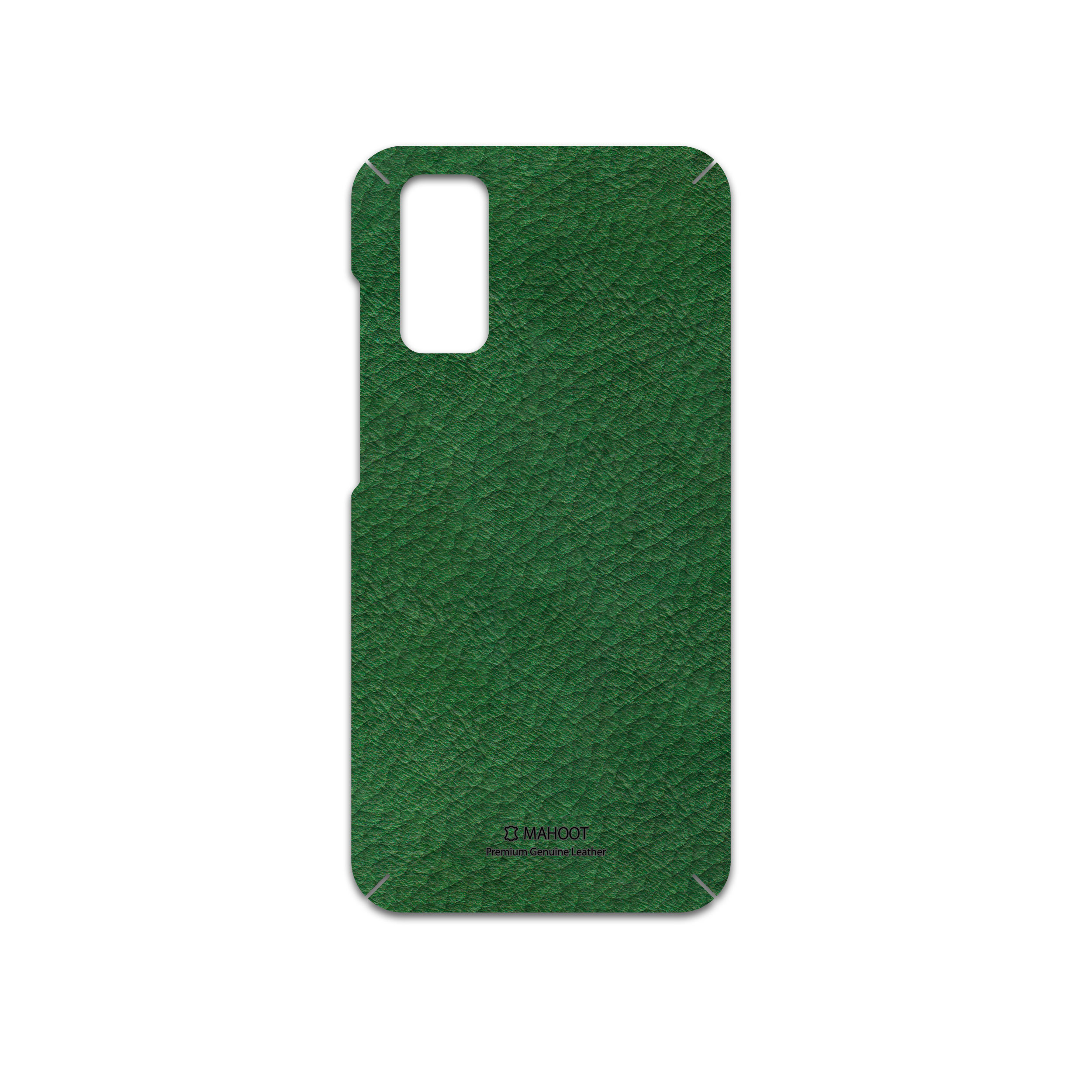 برچسب پوششی ماهوت مدل Green-Leather مناسب برای گوشی موبایل سامسونگ Galaxy S20
