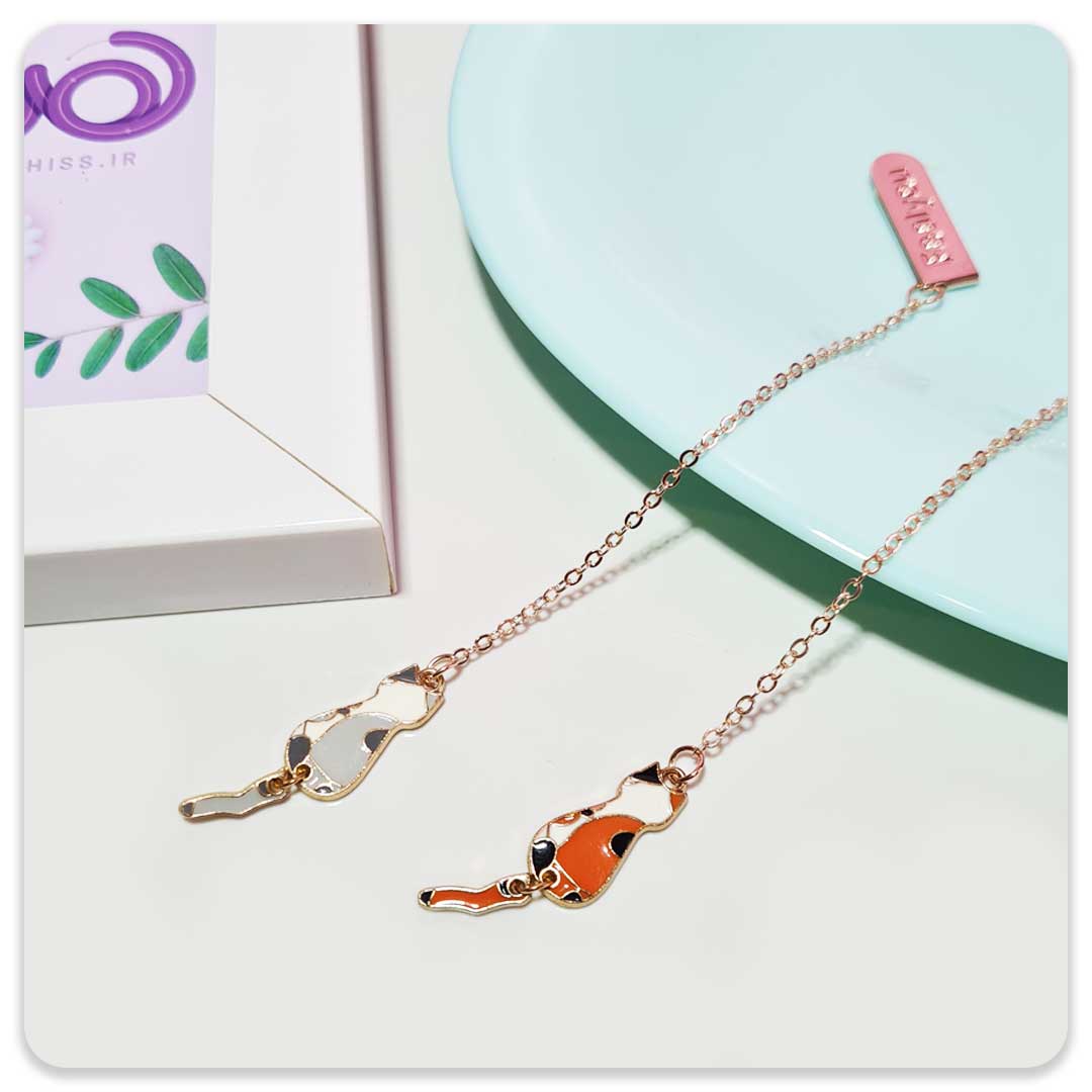 بوک مارک طرح گربه