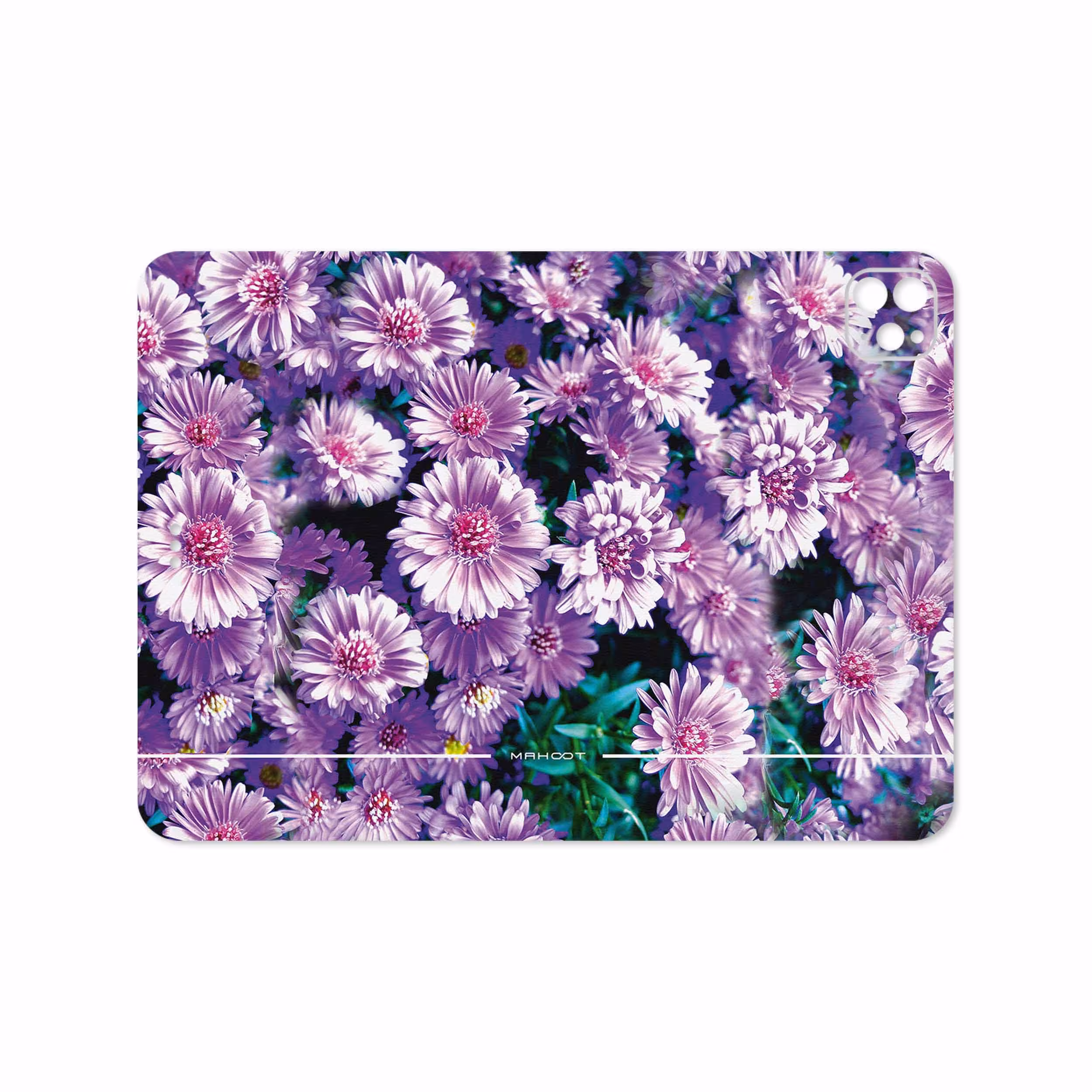 برچسب پوششی ماهوت مدل Purple-Flower مناسب برای تبلت اپل iPad Pro 11 (GEN 2) 2020 A2231