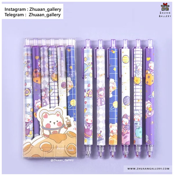 خودکار فشاری Bear Astronaut خرس فضانورد