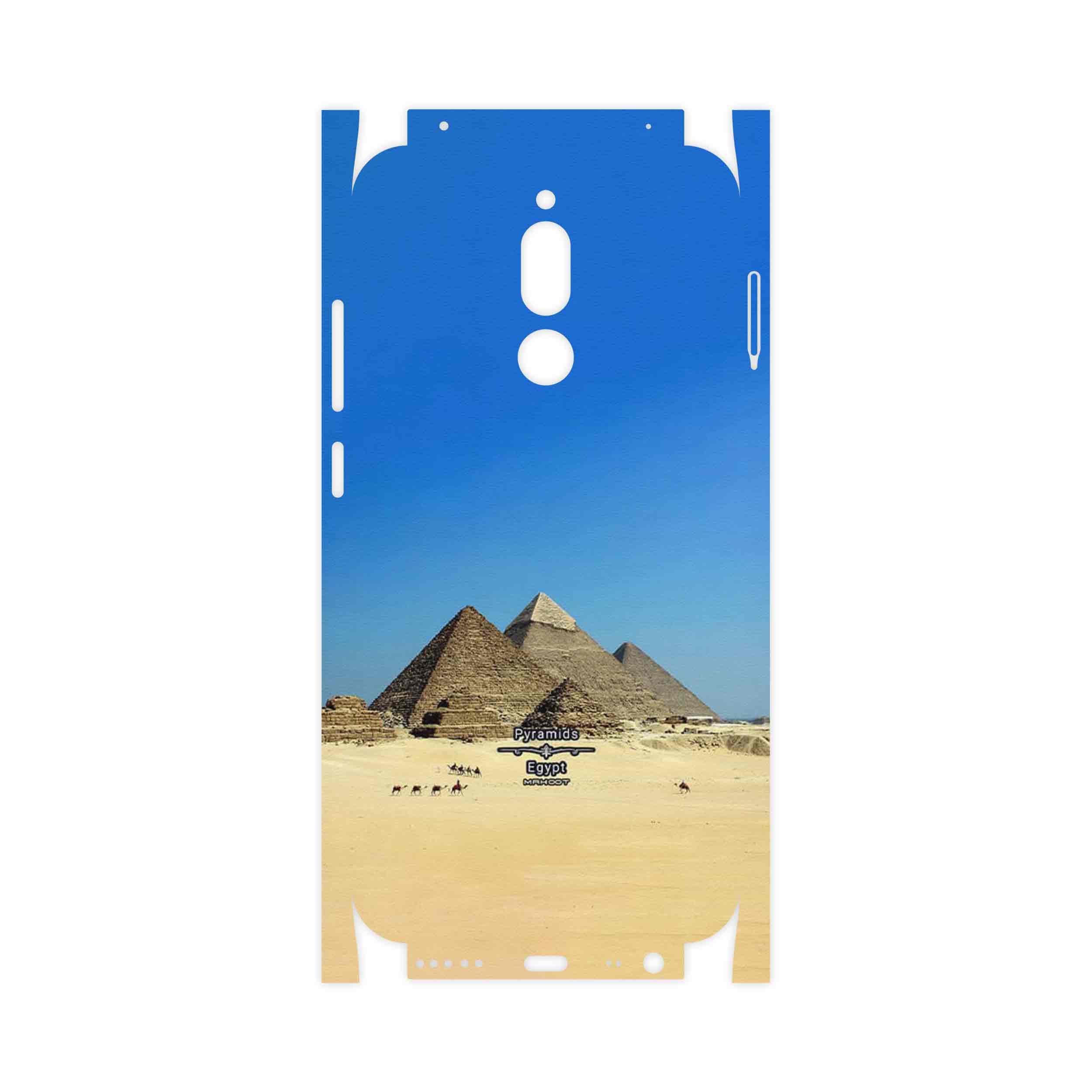 برچسب پوششی ماهوت مدل Pyramids of Egypt-FullSkin مناسب برای گوشی موبایل شیائومی Redmi 8