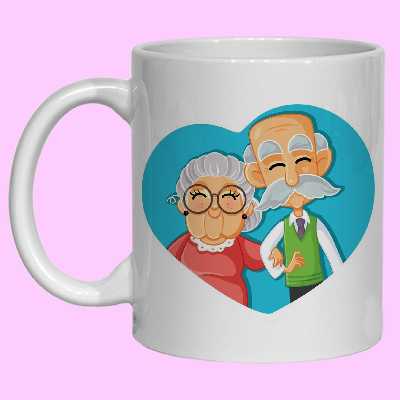 ماگ مدل لیوان روز مادر و پدر کد 03