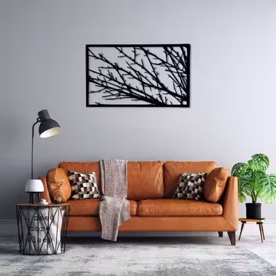 دیوارکوب ماهوت طرح شاخه درخت 