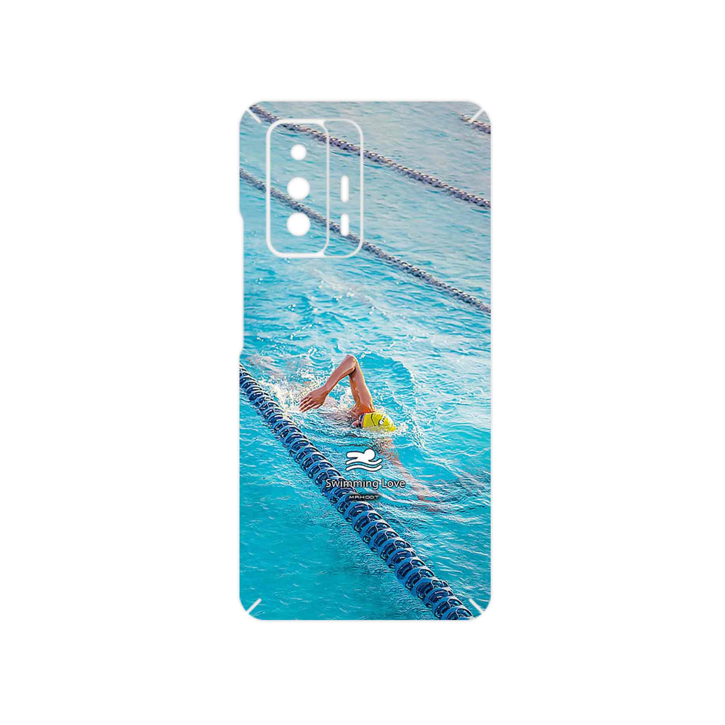 برچسب پوششی ماهوت مدل Swimming مناسب برای گوشی موبایل شیائومی 11T 5G
