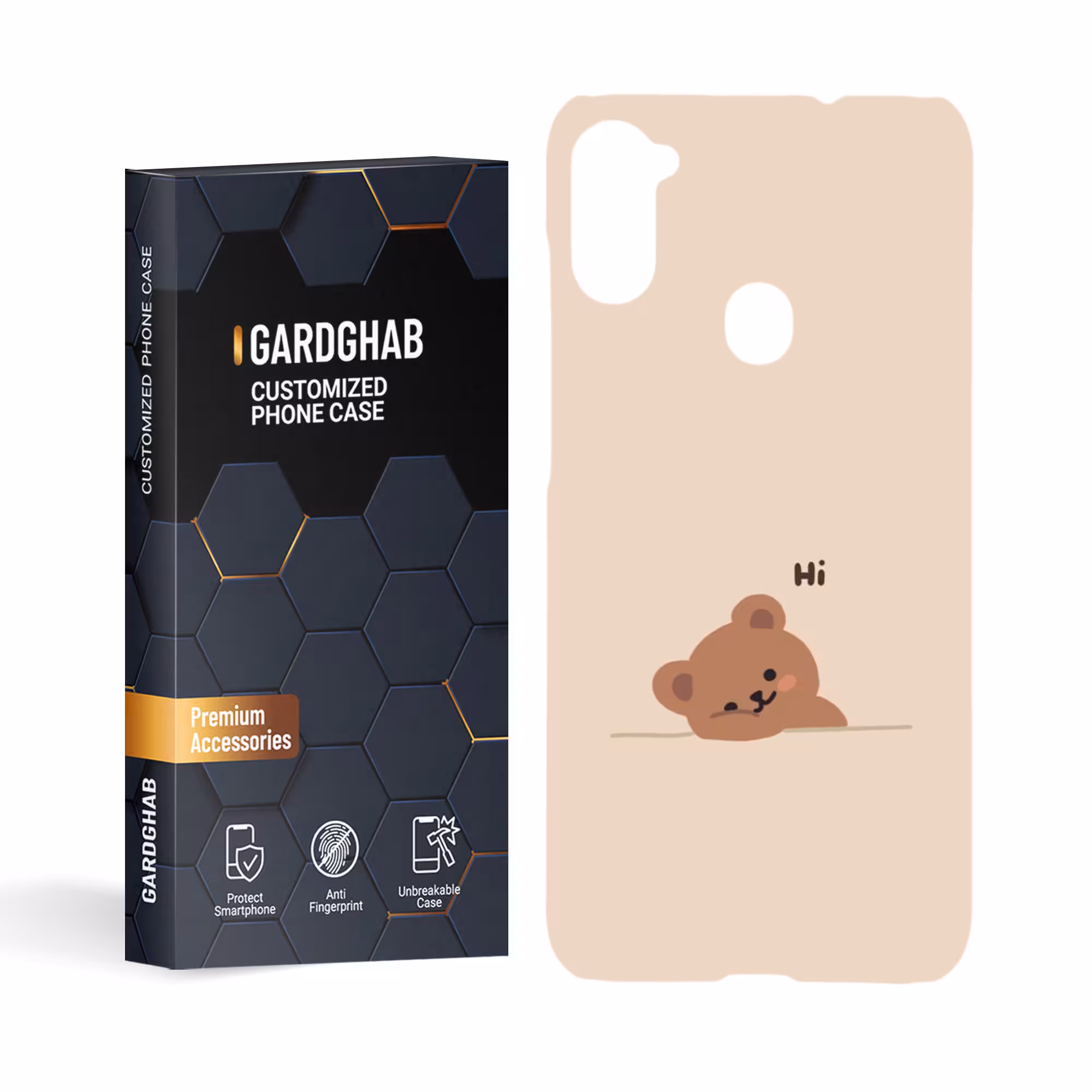 کاور گارد قاب مدل دخترانه مناسب برای گوشی موبایل سامسونگ galaxy A11