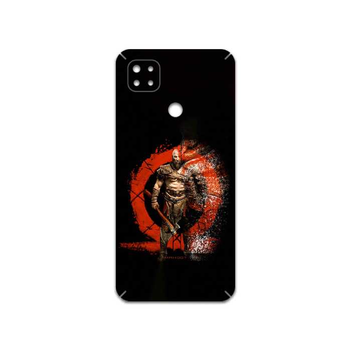 برچسب پوششی ماهوت مدل God-Of-War-Game مناسب برای گوشی موبایل شیائومی Redmi 9 Activ