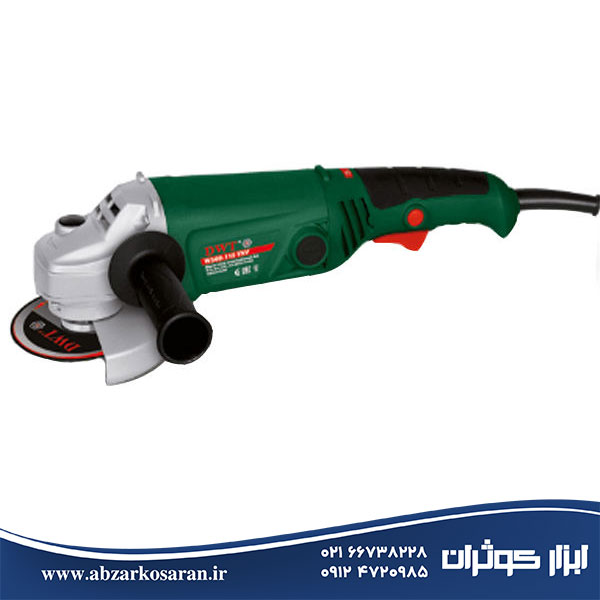 مینی فرز 860 وات دیمردار دسته بلند DWT مدل WS08-115TNV