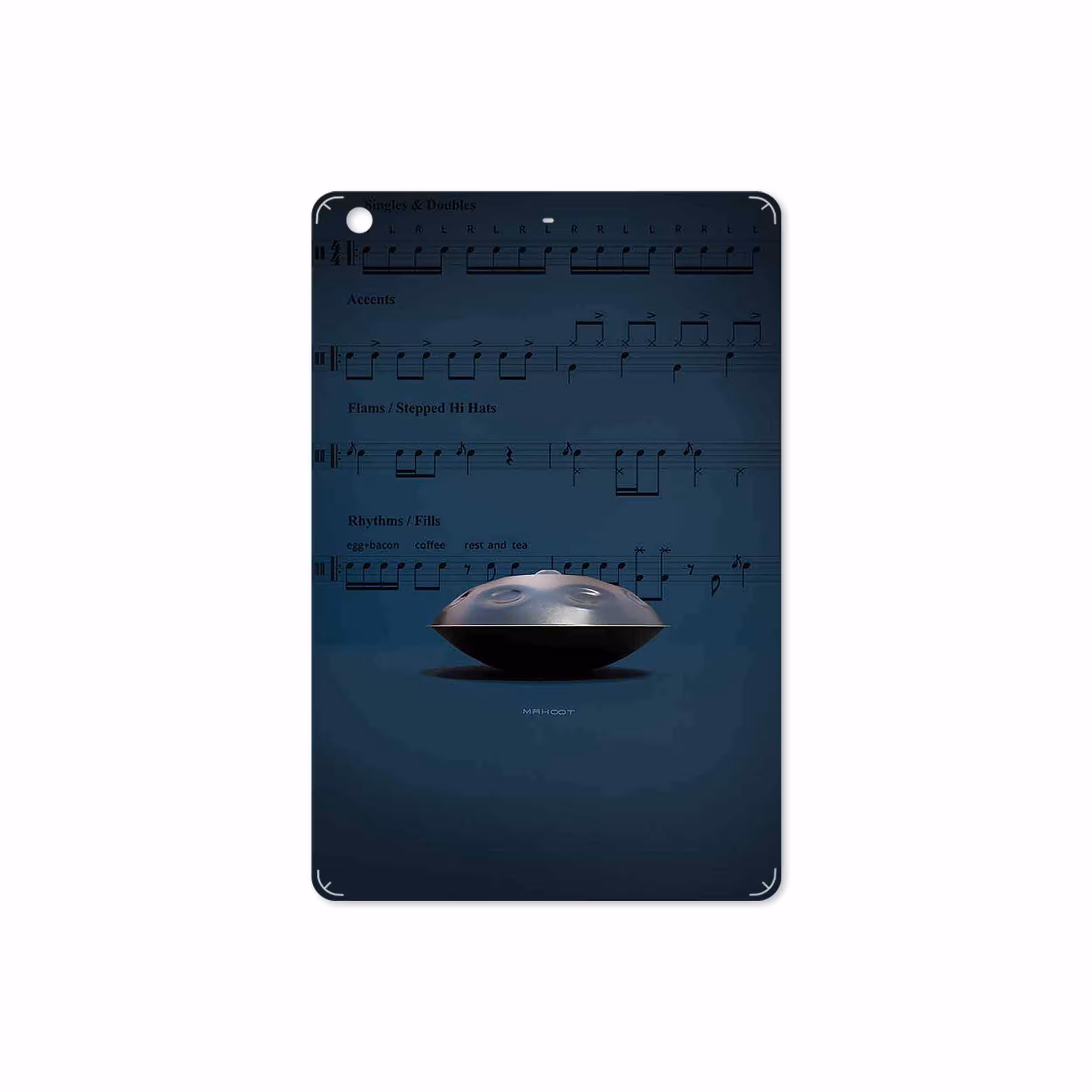 برچسب پوششی ماهوت مدل Hang Instrument مناسب برای تبلت اپل iPad mini 2 2013 A1490