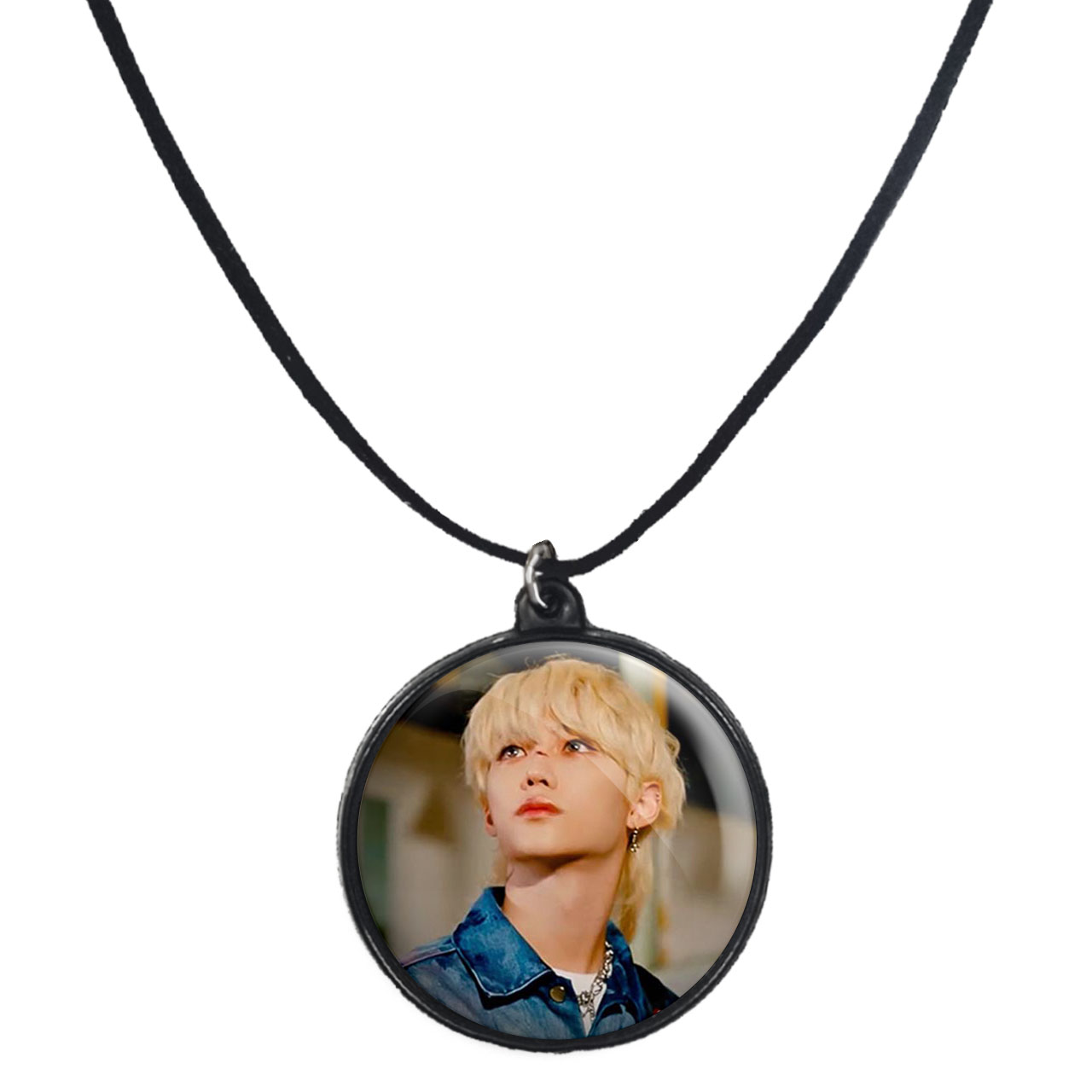 گردنبند پرمانه طرح straykids کد pmb.12275 مدل دو طرفه