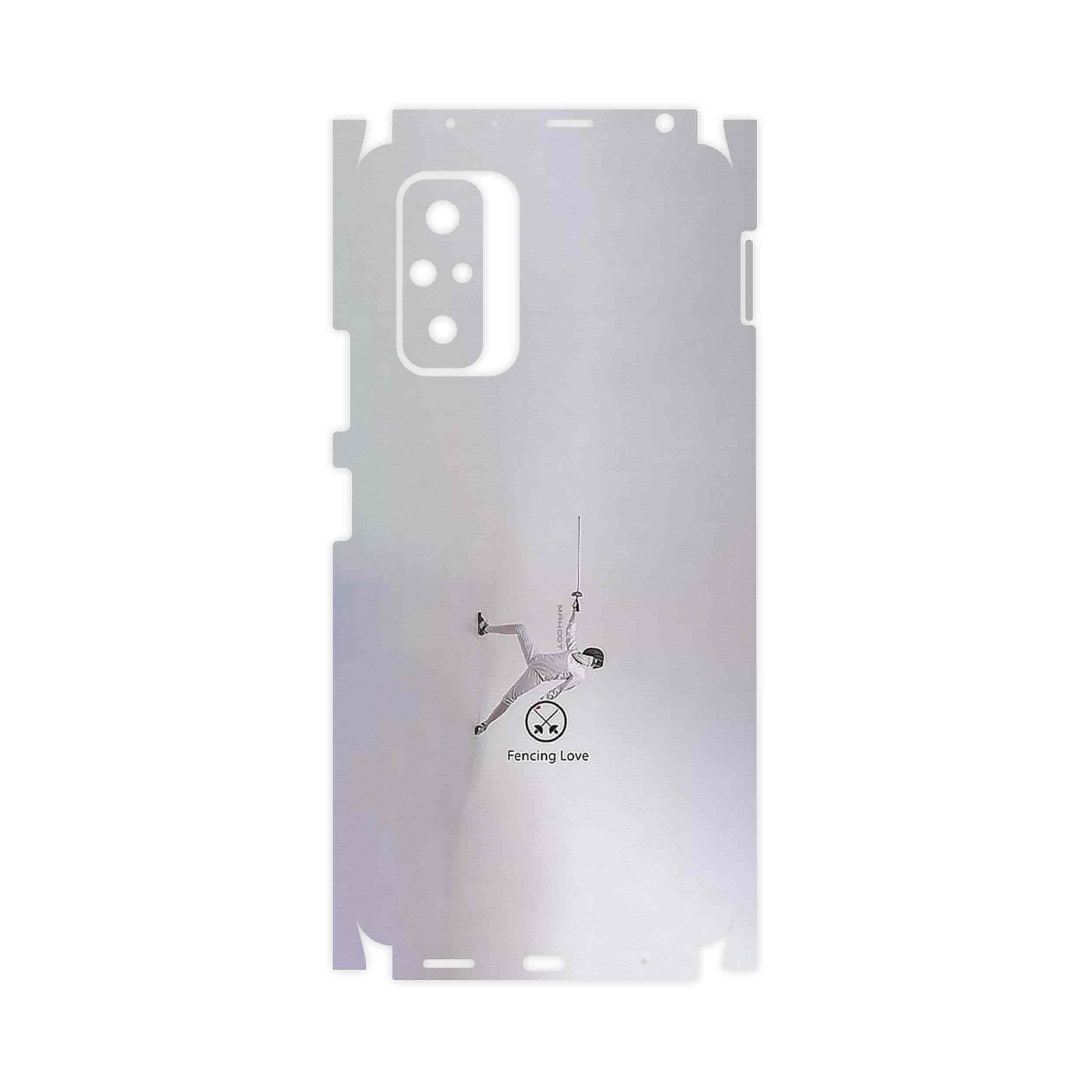 برچسب پوششی ماهوت مدل Fencing-FullSkin مناسب برای گوشی موبایل شیائومی Redmi Note 10 Pro