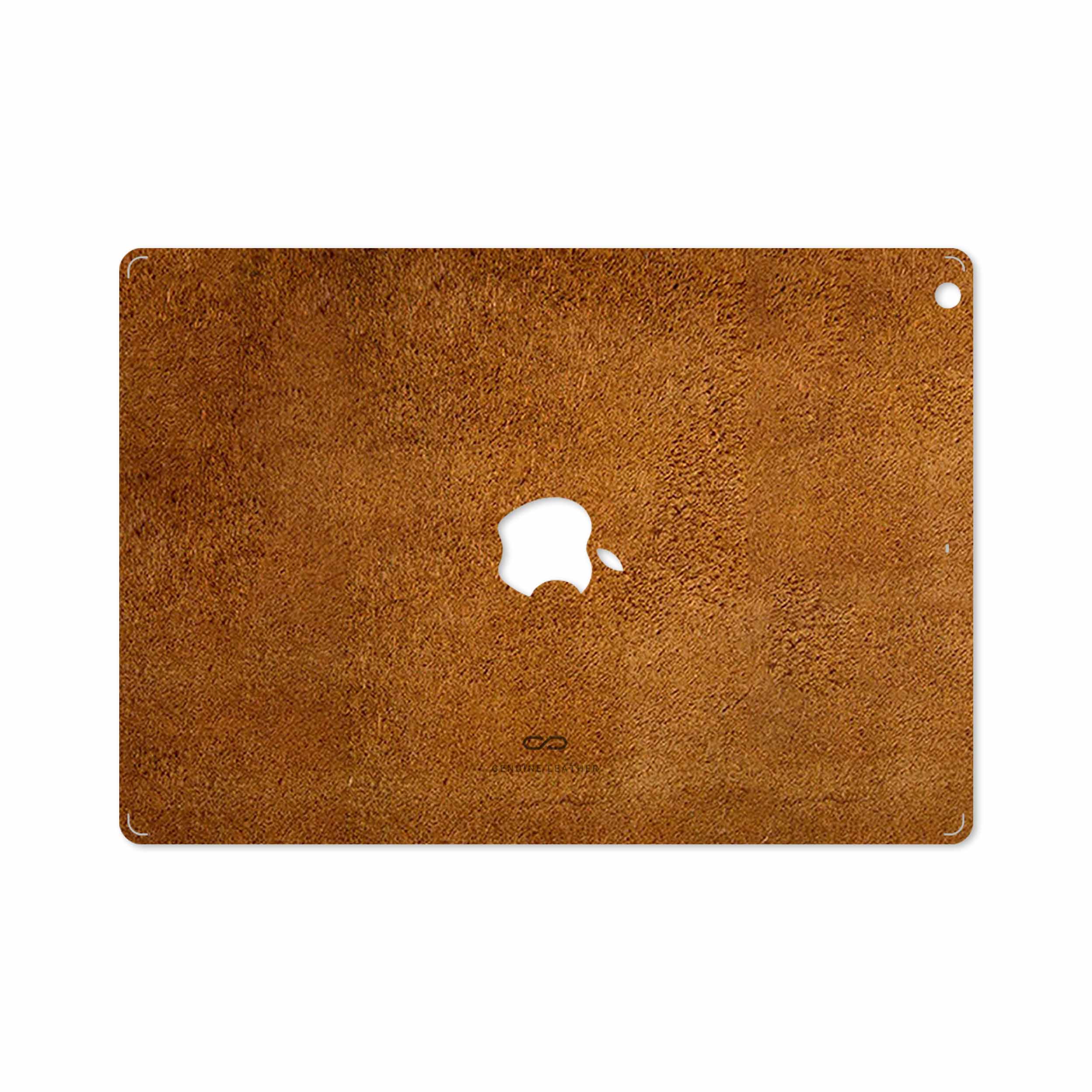 برچسب پوششی ماهوت مدل Brown-Chamois-Leather مناسب برای تبلت اپل iPad Air 2013 A1474