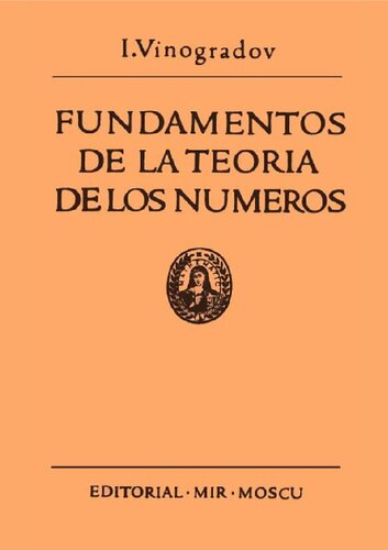 خرید و دانلود نسخه کامل کتاب Fundamentos de la Teoria de los Numeros