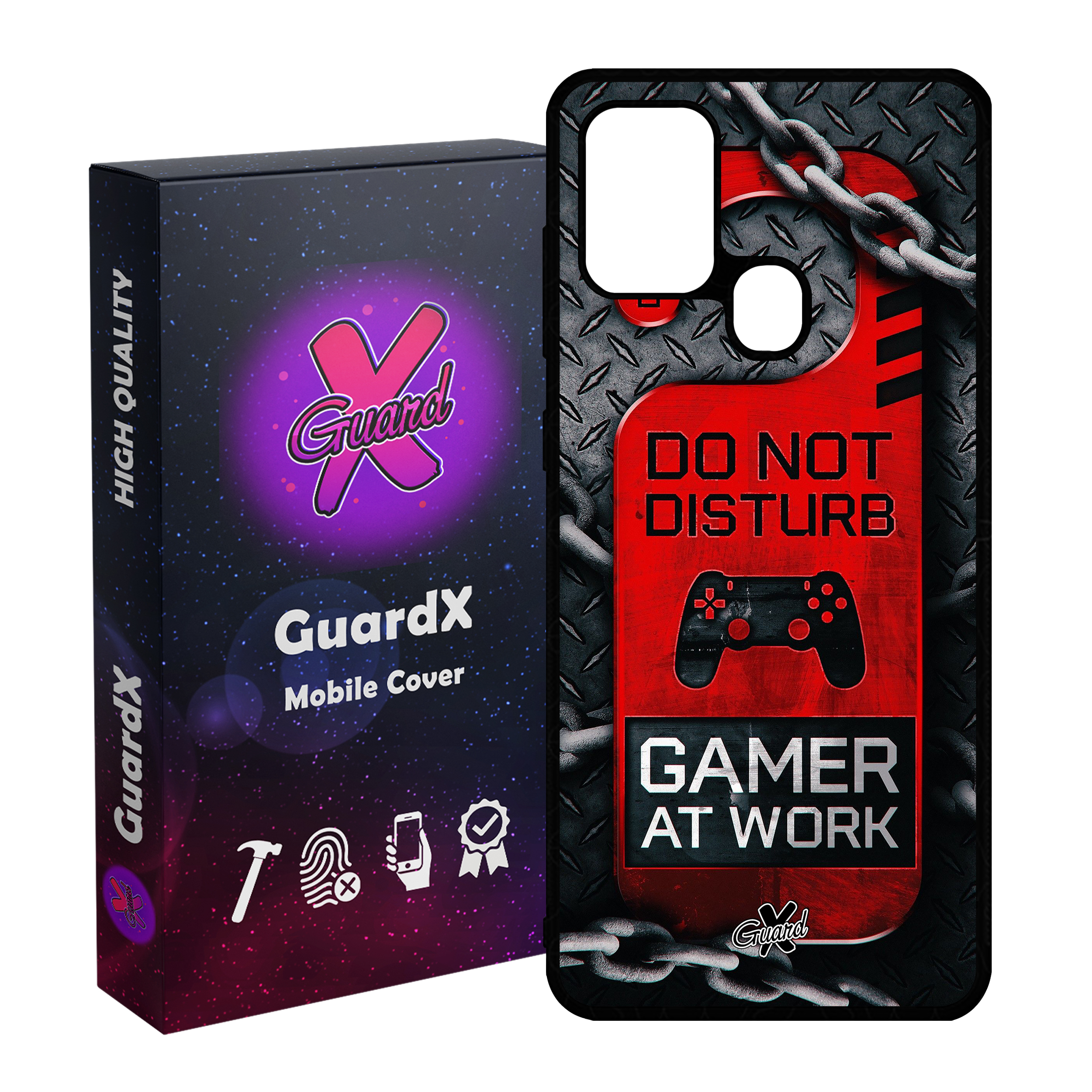 کاور گارد ایکس طرح Gamer مدل Glass10001 مناسب برای گوشی موبایل سامسونگ Galaxy A21s