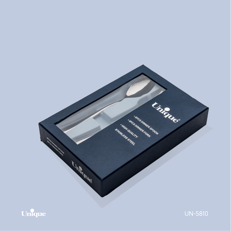 قاشق و چنگال تک استیل یونیک کد محصول: UN-5810