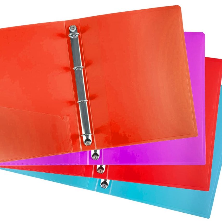 کلاسور چهار حلقه طلقی سوپربایند