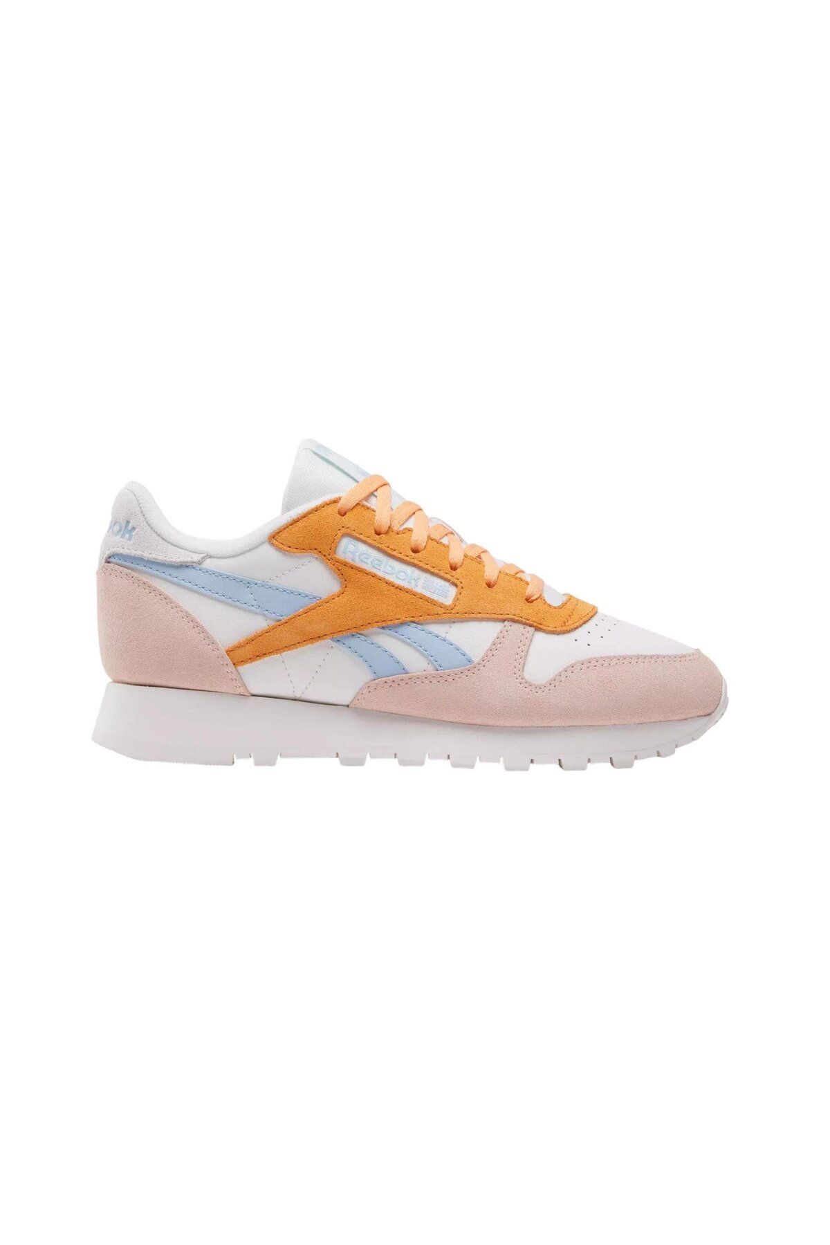 اسنیکر صورتی زنانه کتونی کفش ورزشی روزانه چرمی کلاسیک Reebok