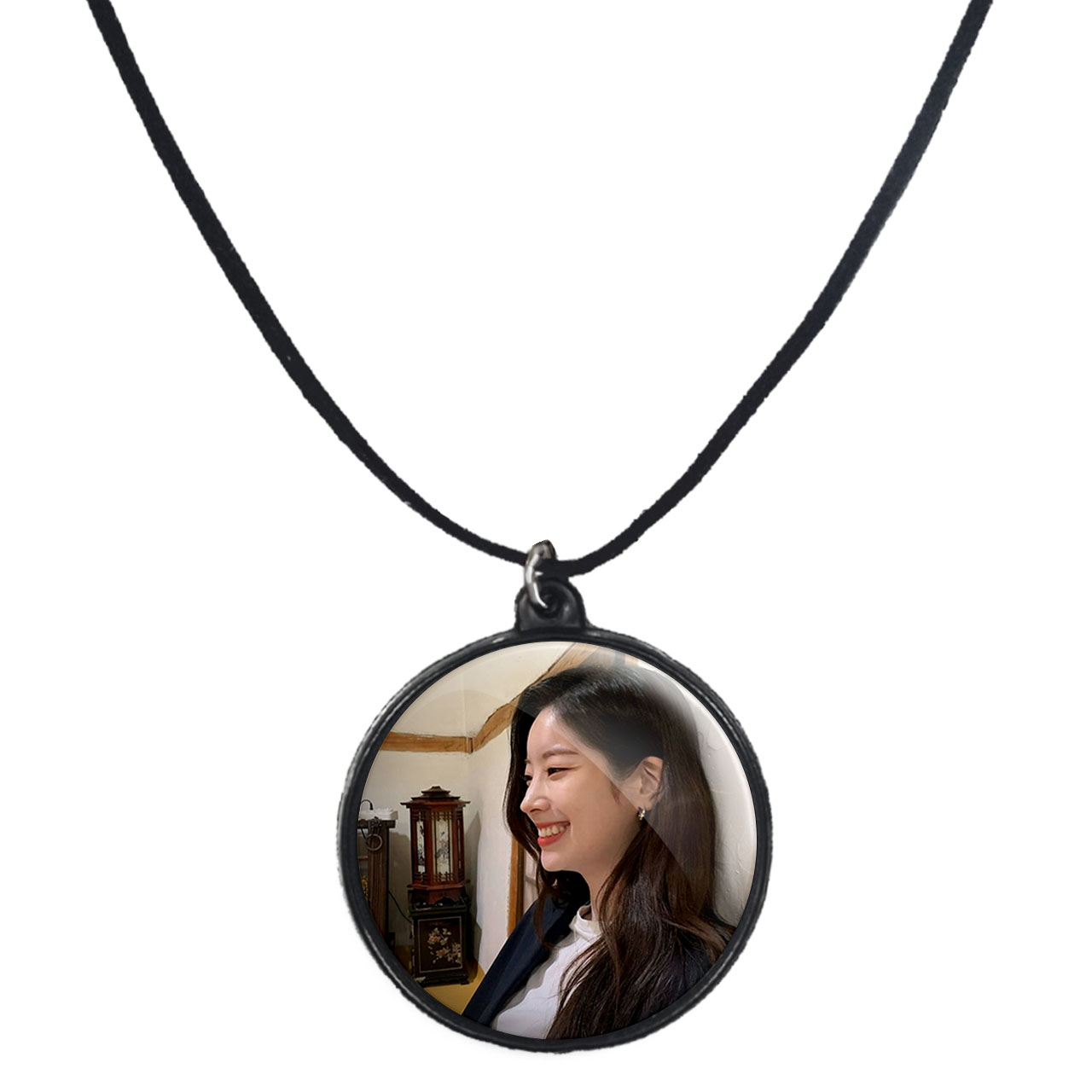 گردنبند پرمانه طرح تو ایس کد pmb.19550 مدل دو طرفه