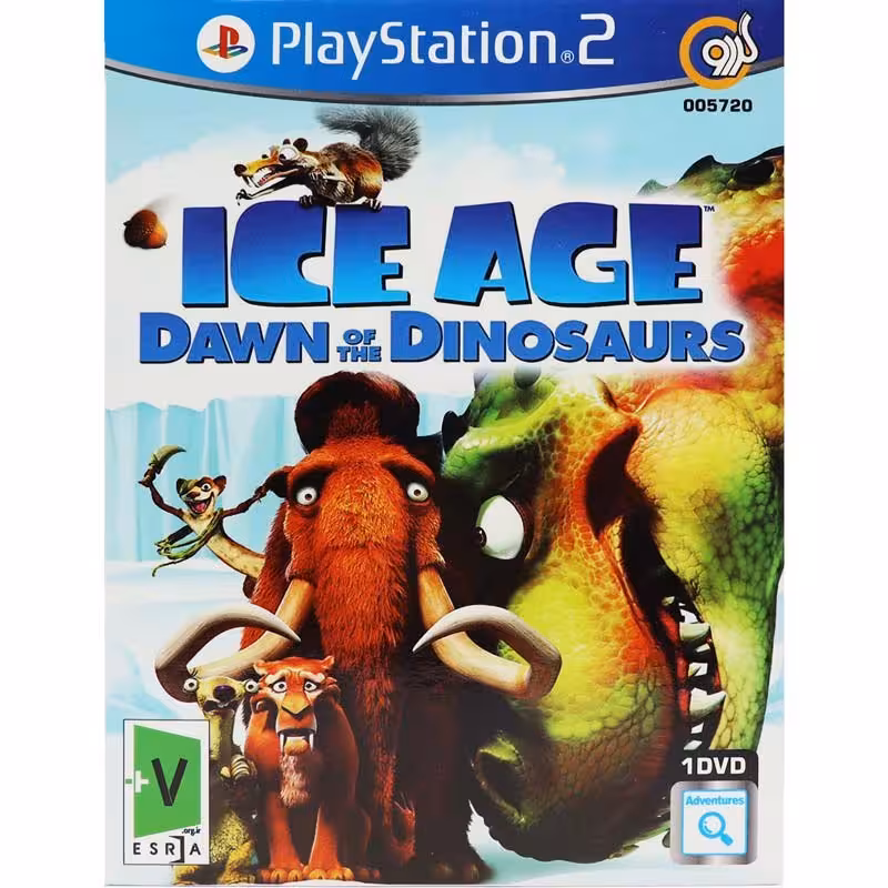بازی پلی استیشن 2 Ice Age Dawn of the Dinosaurs PS2