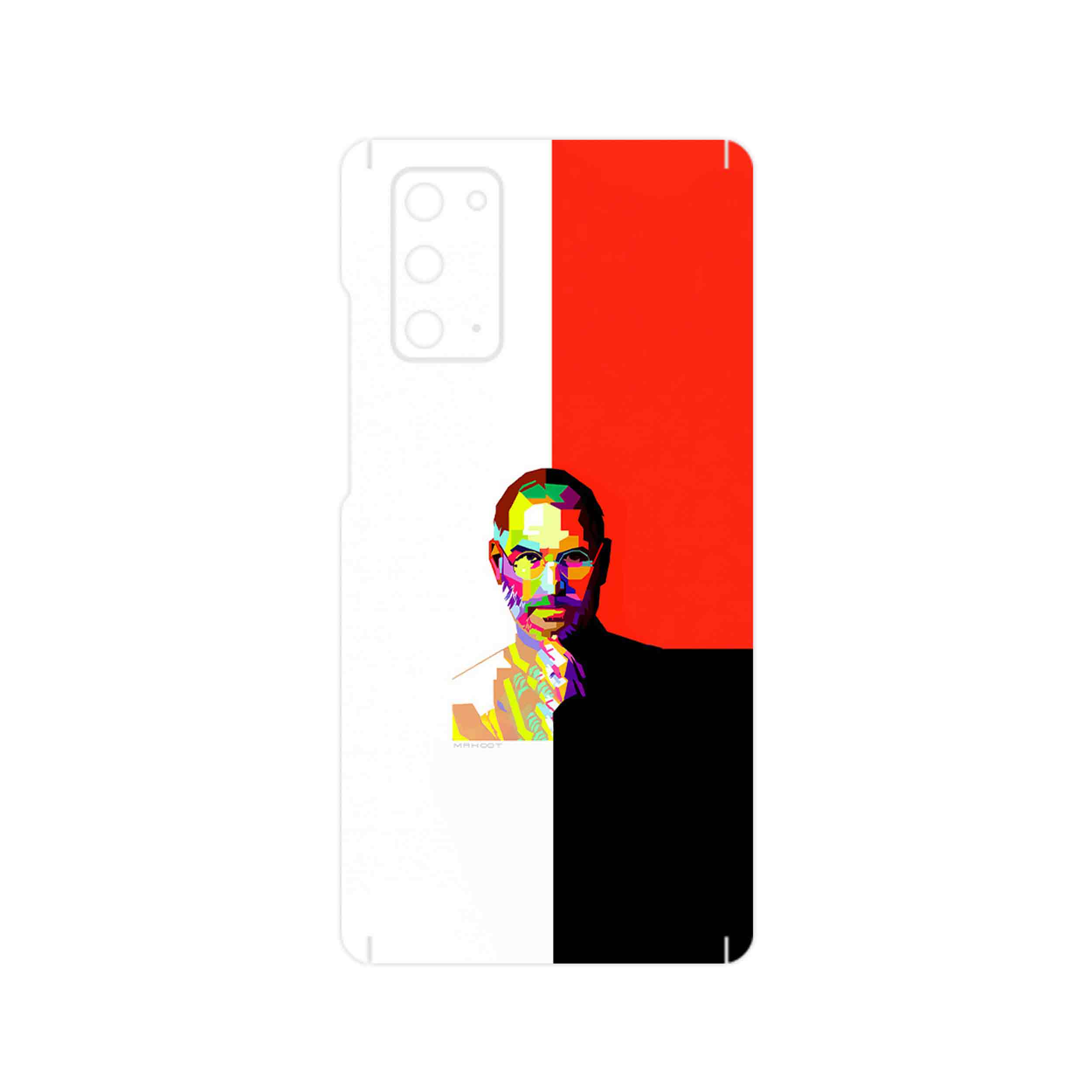 برچسب پوششی ماهوت مدل Collage of Steve Jobs 1 مناسب برای گوشی موبایل سامسونگ Galaxy Note 20