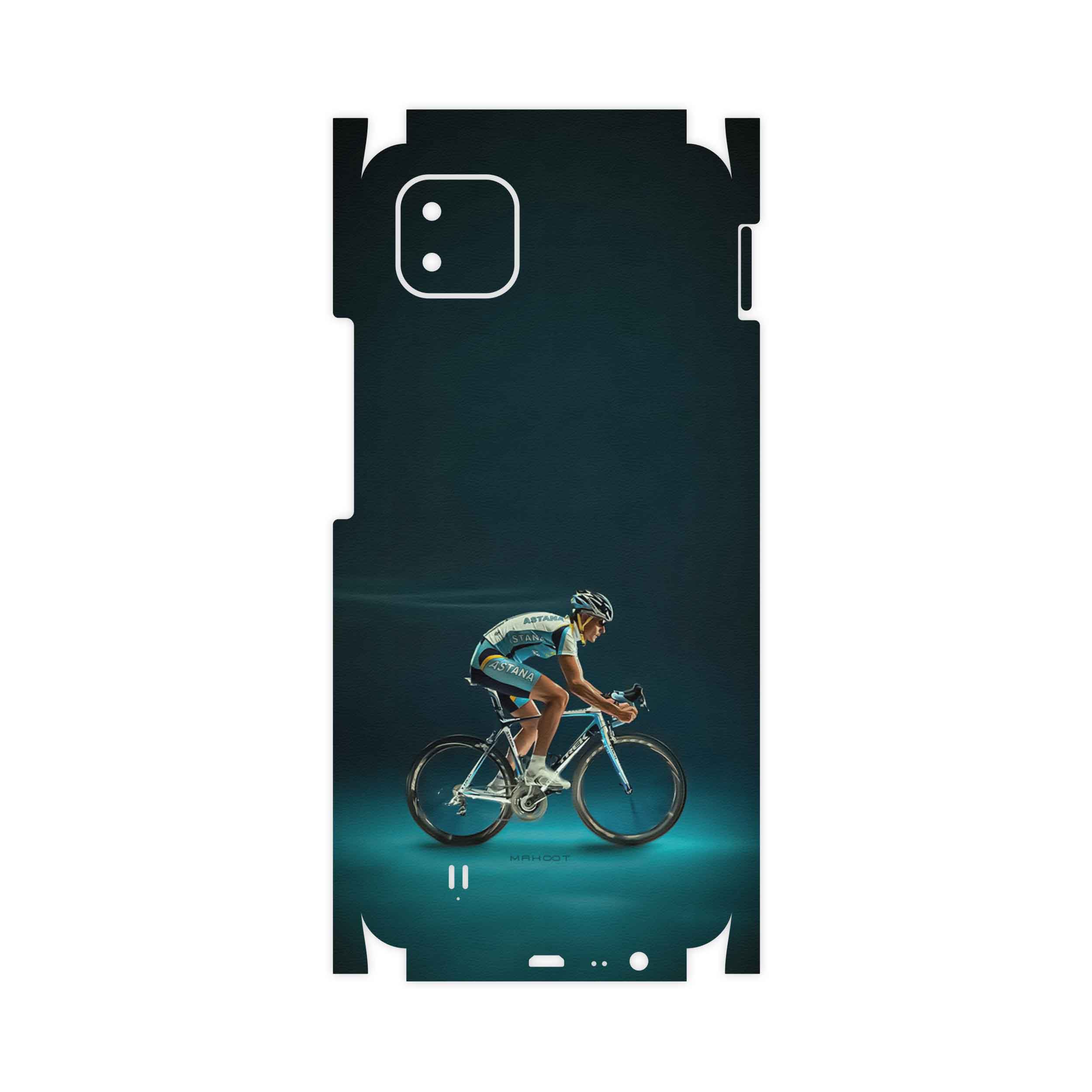 برچسب پوششی ماهوت مدل Road-cycling-FullSkin مناسب برای گوشی موبایل ریلمی C11 2021