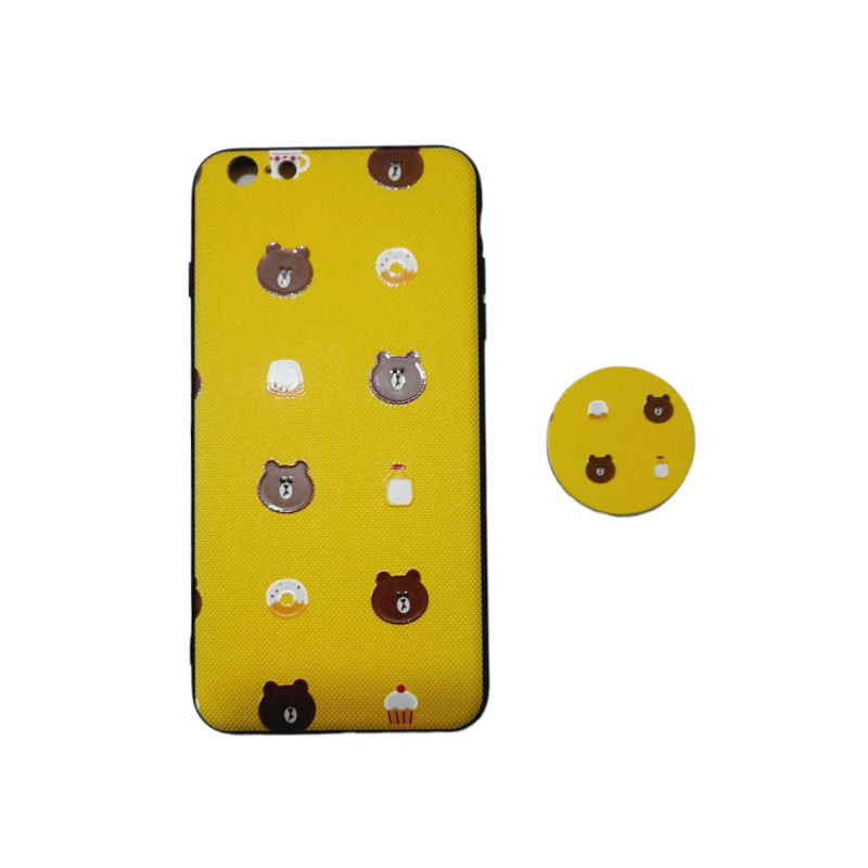 کاور مدل ip6p مناسب برای گوشی موبایل اپل iPhone 6 Plus / 6s Plus به همراه پاپ سوکت