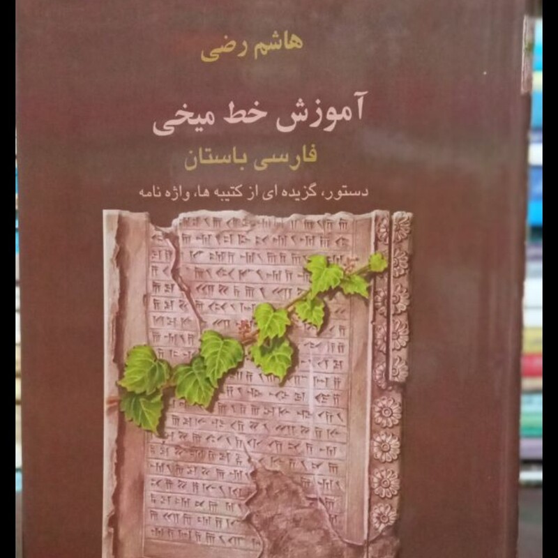 آموزش  خط میخی و دستور زبان فارسی باستان نویسنده هاشم رضی