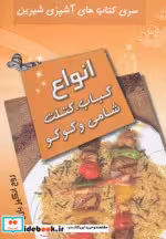 قیمت و خرید کتاب انواع کباب کتلت شامی و کوکو نشر تهران | ایده بوک