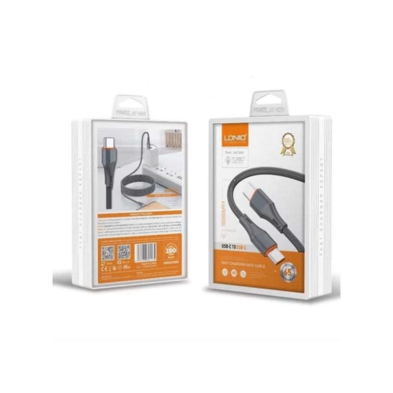 کابل شارژ تایپ سی به آیفون LDNIO LC632 C-i 2M - یاسین کامپیوتر