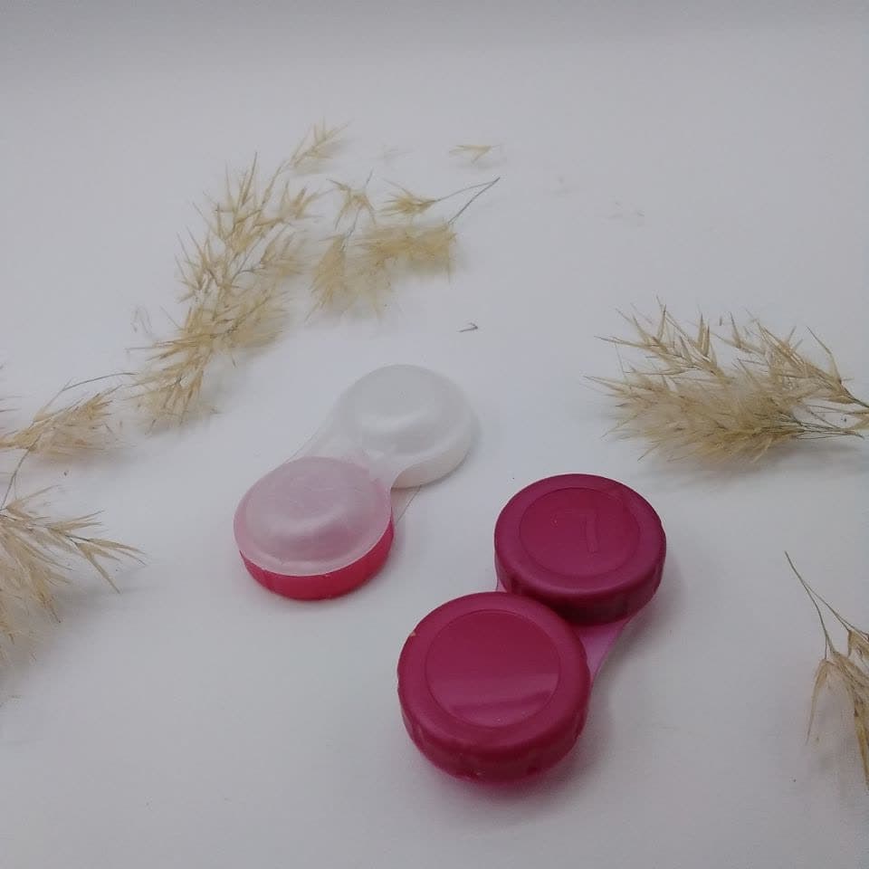 ظرف مخصوص لنز(ساده)-کد4184-دارای محفظه پلاستیکی و محکم