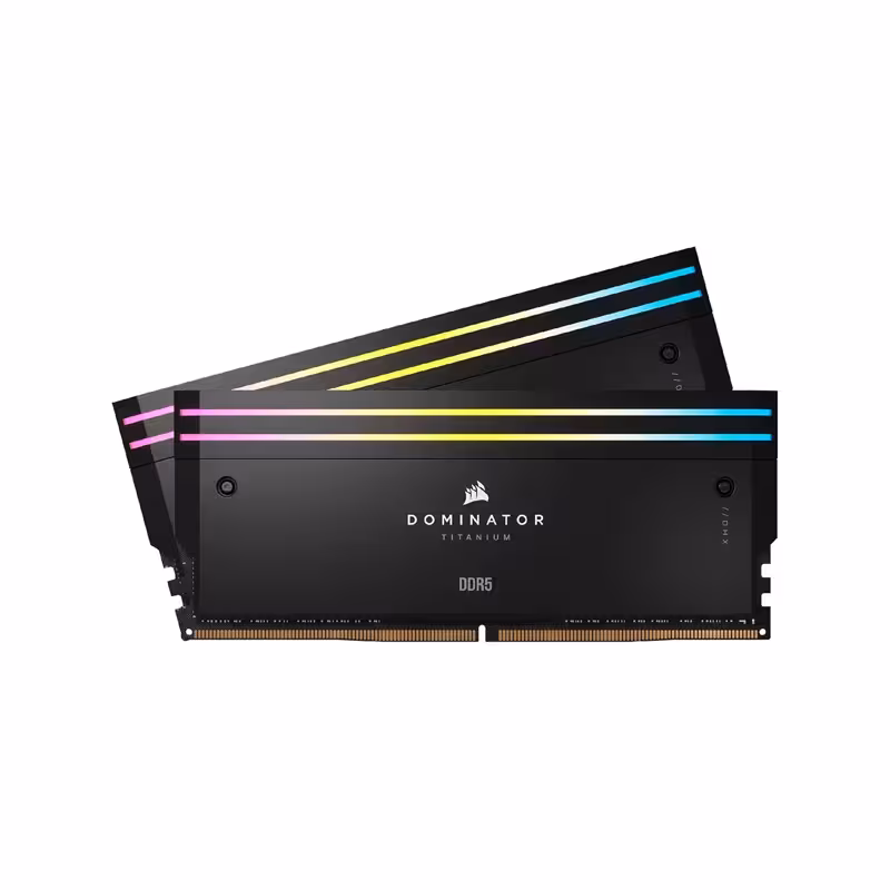 Dominator Titanium RGB D5 32G | نورپردازی فوق‌العاده