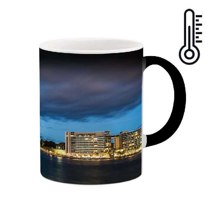 ماگ حرارتی طرح منظره زیبا  مدل mgph13508