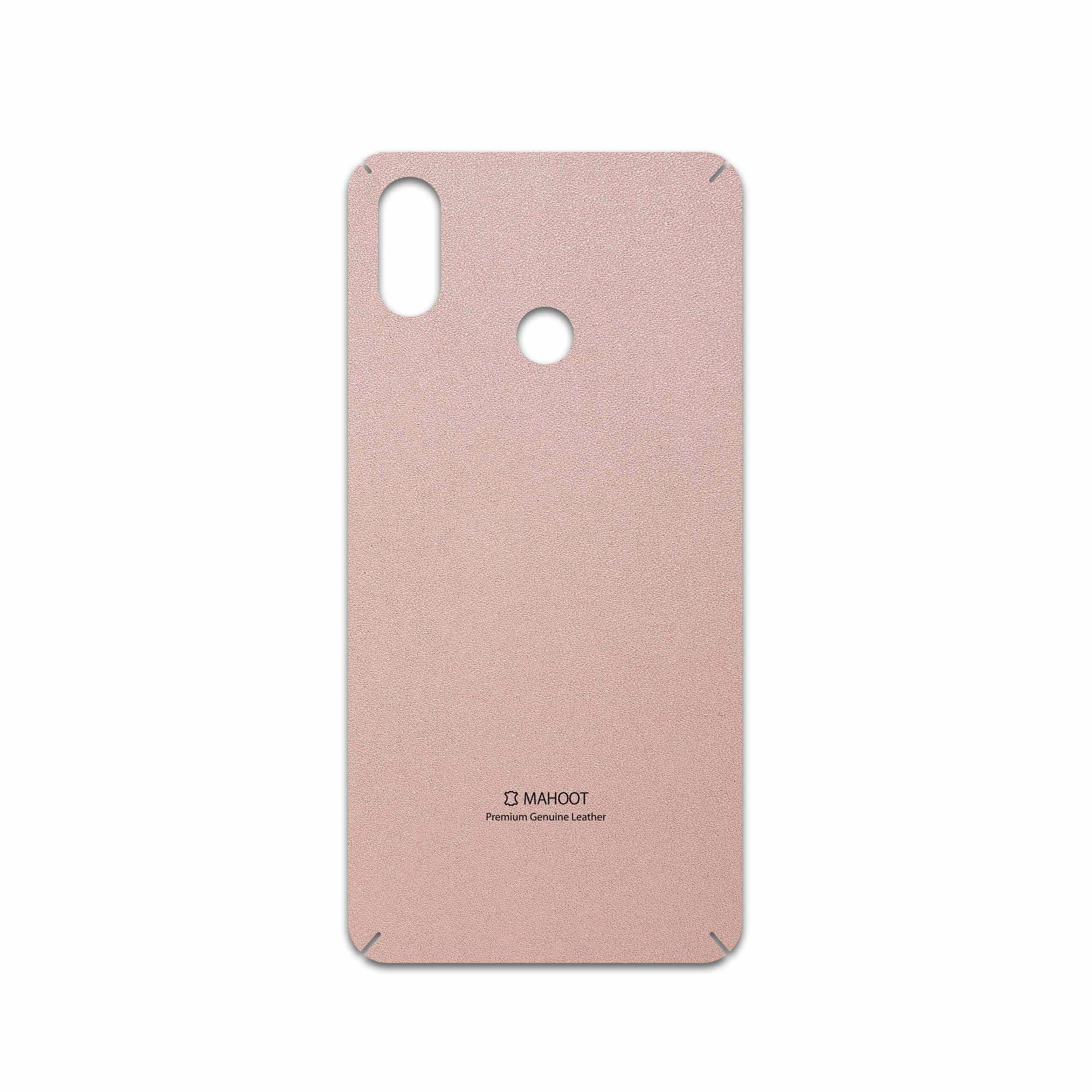 برچسب پوششی ماهوت مدل Rose Gold Leather مناسب برای گوشی موبایل شیائومی Mi Max 3