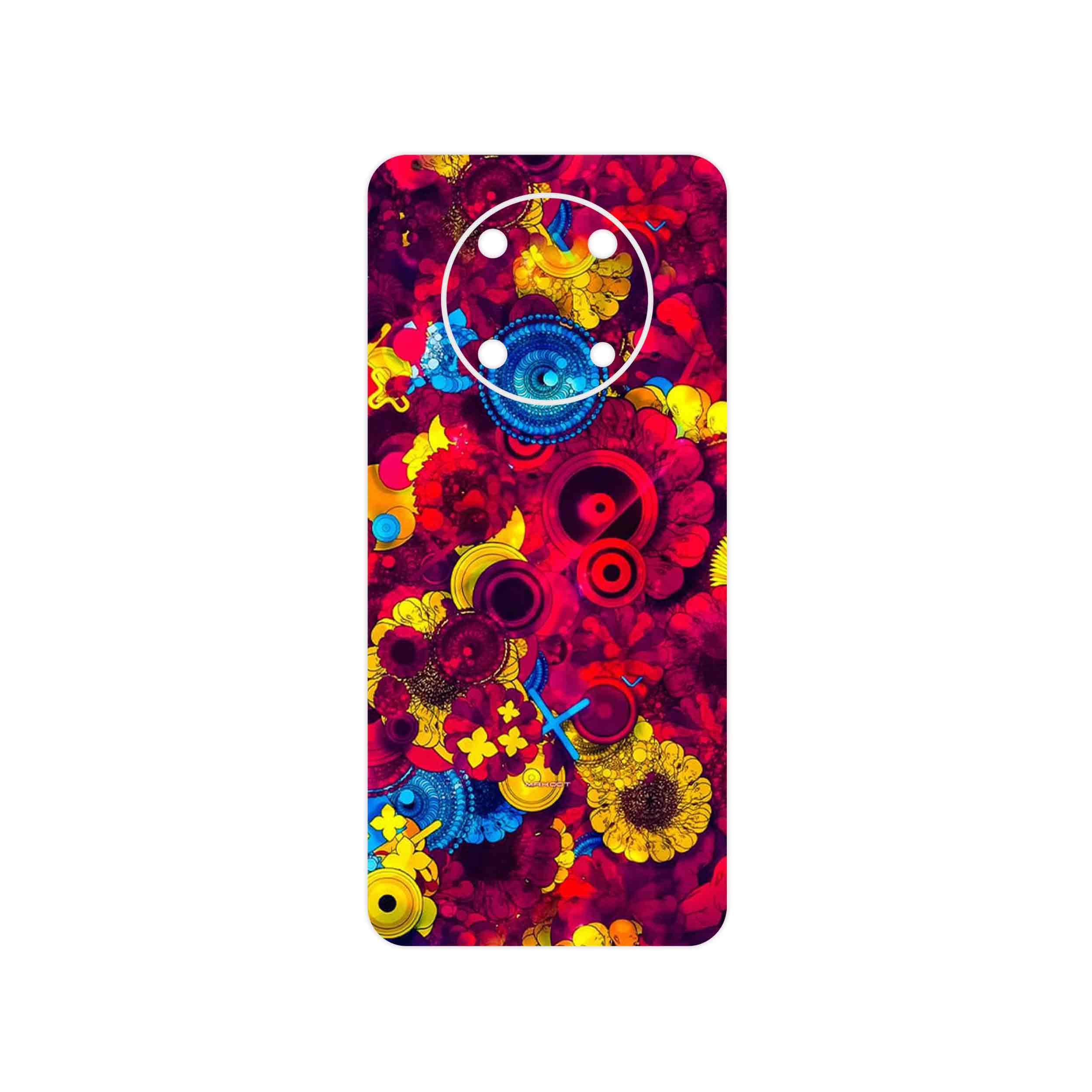 برچسب پوششی ماهوت مدل Vector Flower Garden Digital Art مناسب برای گوشی موبایل هوآوی Nova Y90