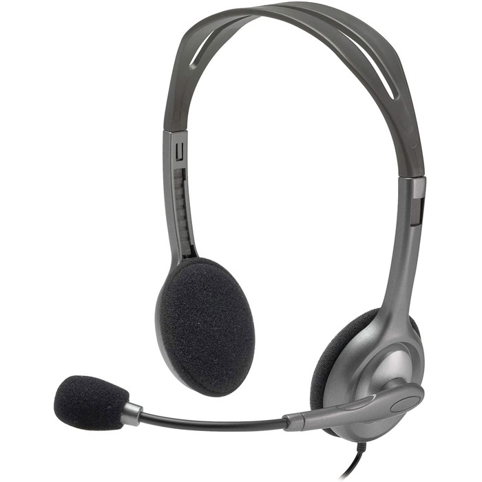 هدفن سیم دار لاجیتک مدل H110Logitech H110 Stereo Headset