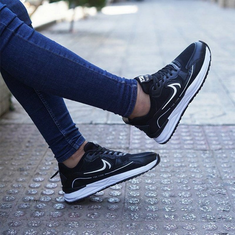 کفش nike air مشکی سفید