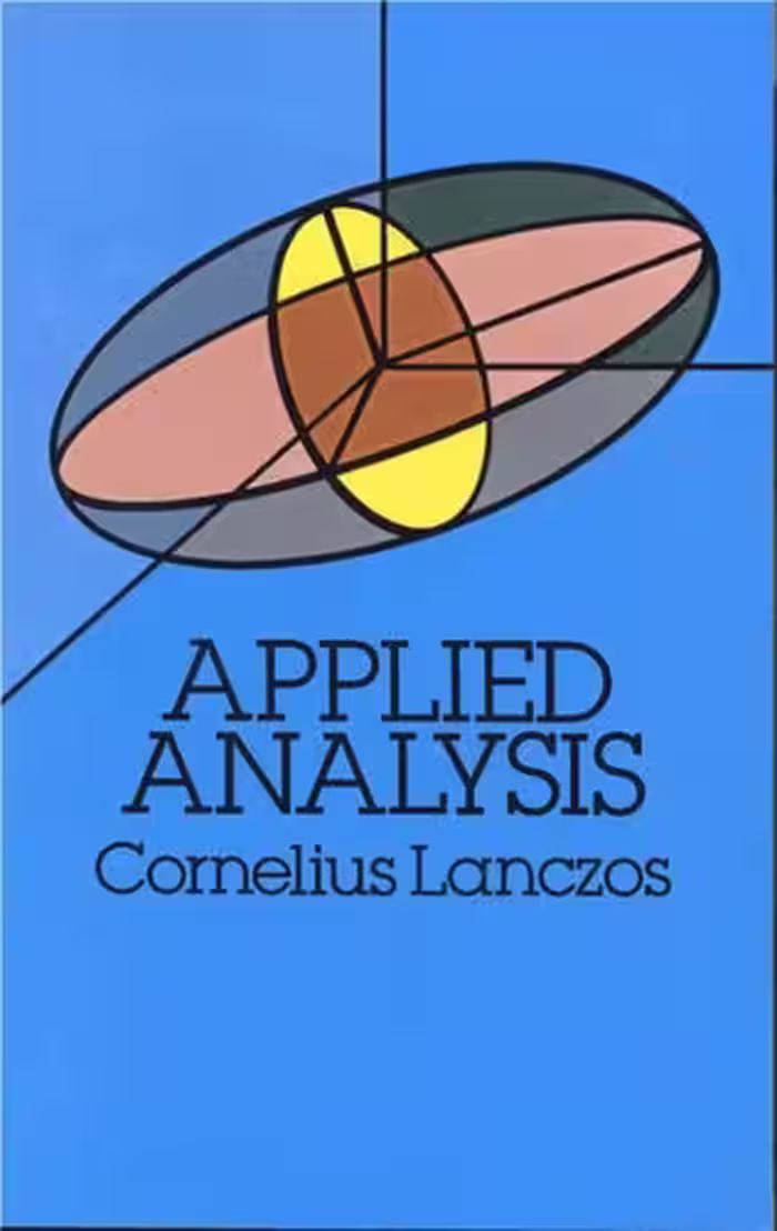 خرید و دانلود نسخه کامل کتاب Applied analysis