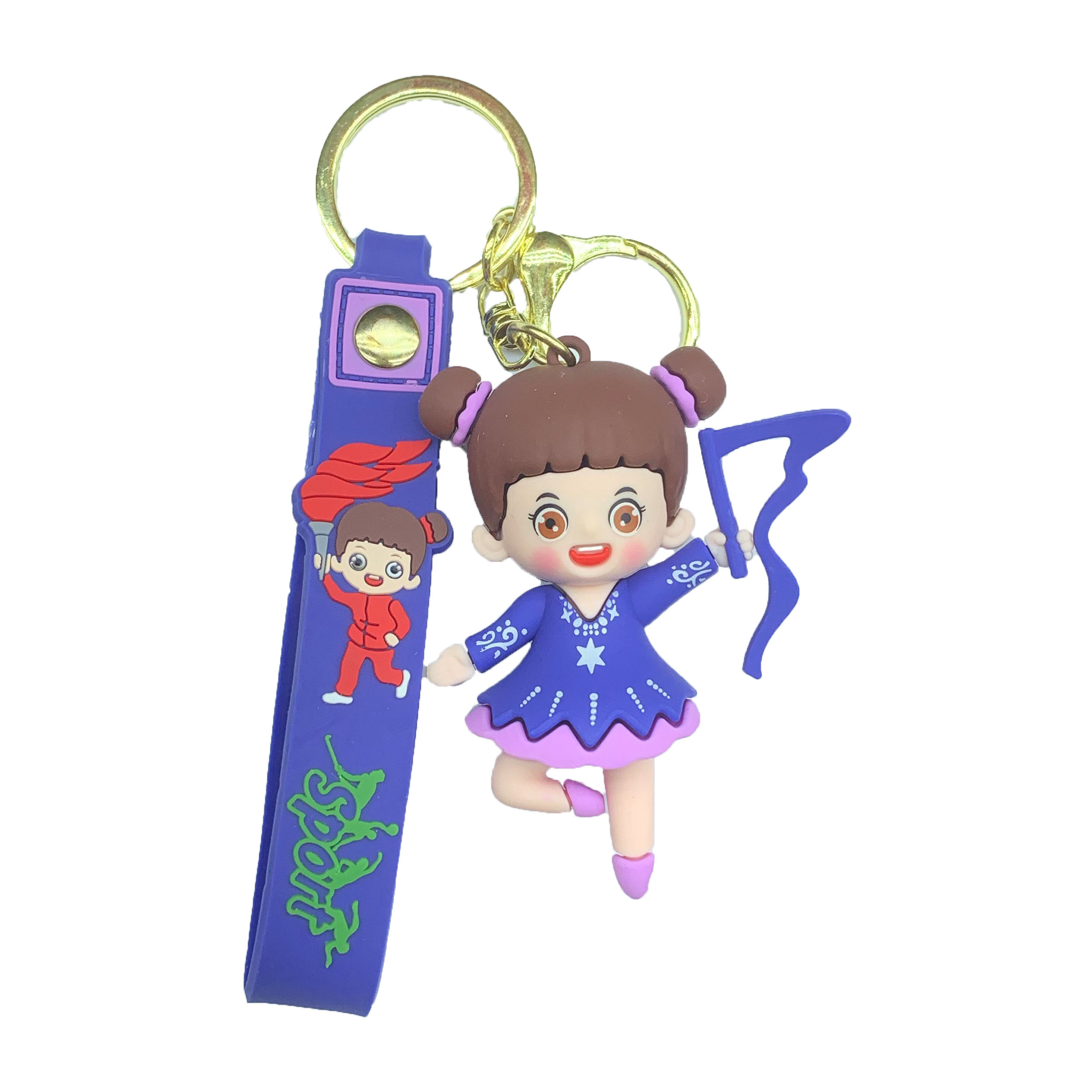 جاکلیدی مدل سیلیکونی طرح دختر