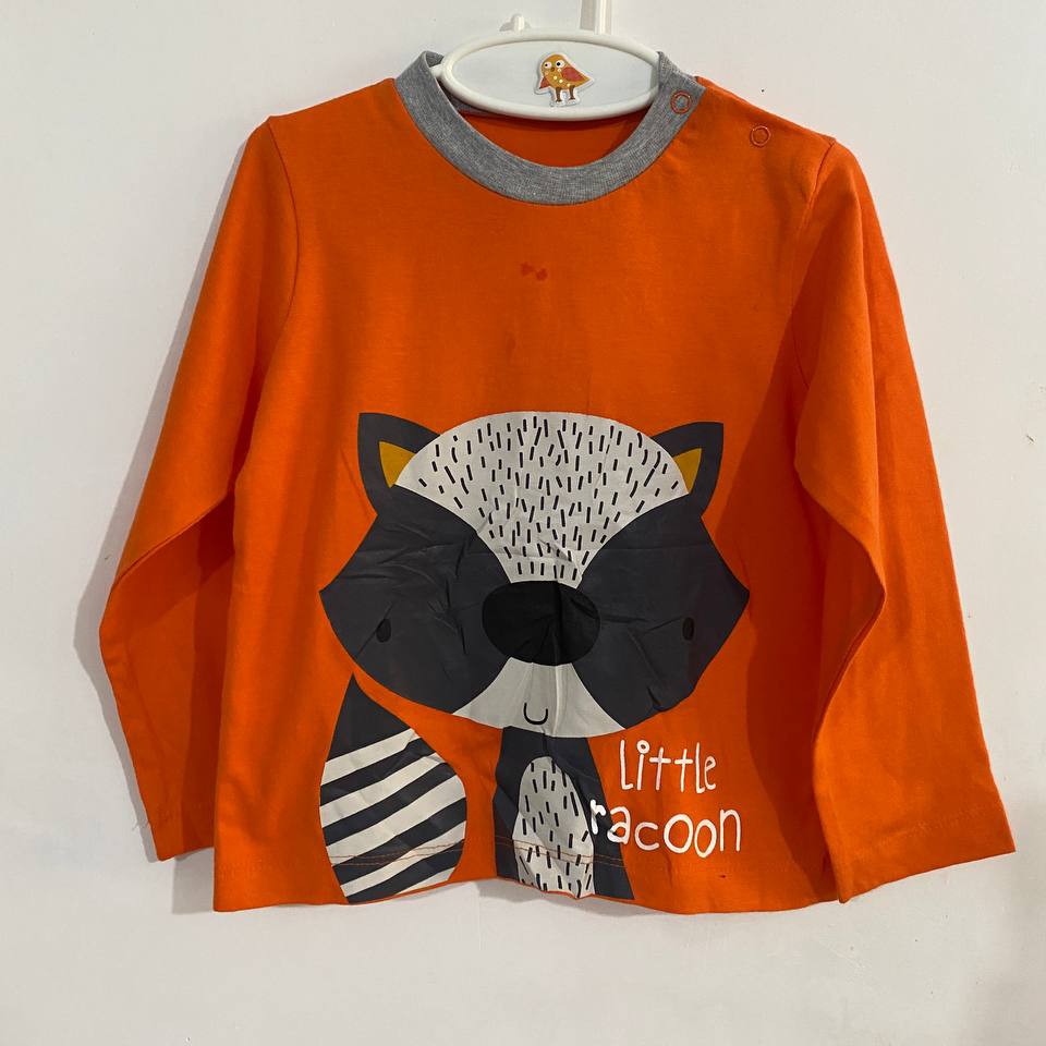 بلوز پسرانه  وارداتی کیفیت عالی تمام نخ سایز 2سال