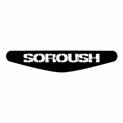 برچسب لایت بار دسته پلی استیشن 4 ونسونی طرح Soroush