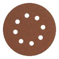 سنباده پشت کرکی استارک 12.5 سانتی متری زبری 120 مدل C125P120H8 بسته 10 عددی