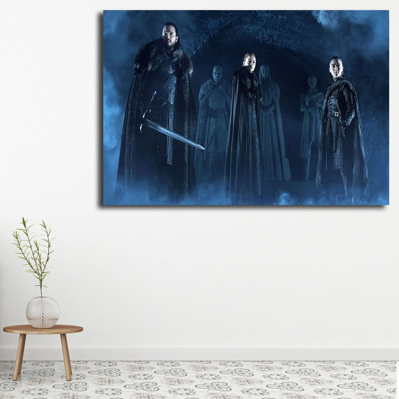 تابلو شاسی مدل گیم اف ترونز کد 44 | دنیای قاب